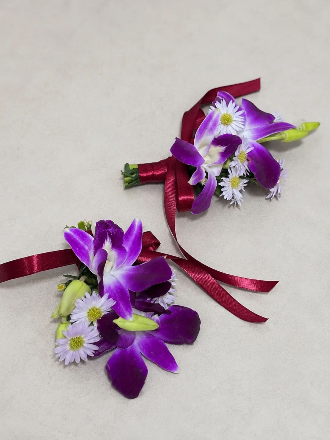 Purple Orchid Corsage