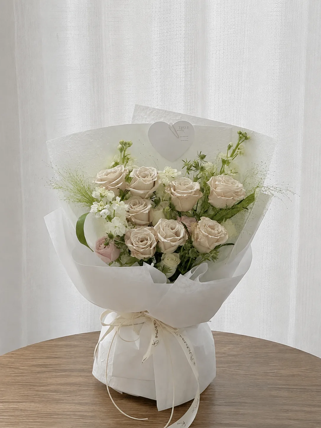White Rose Bouquet