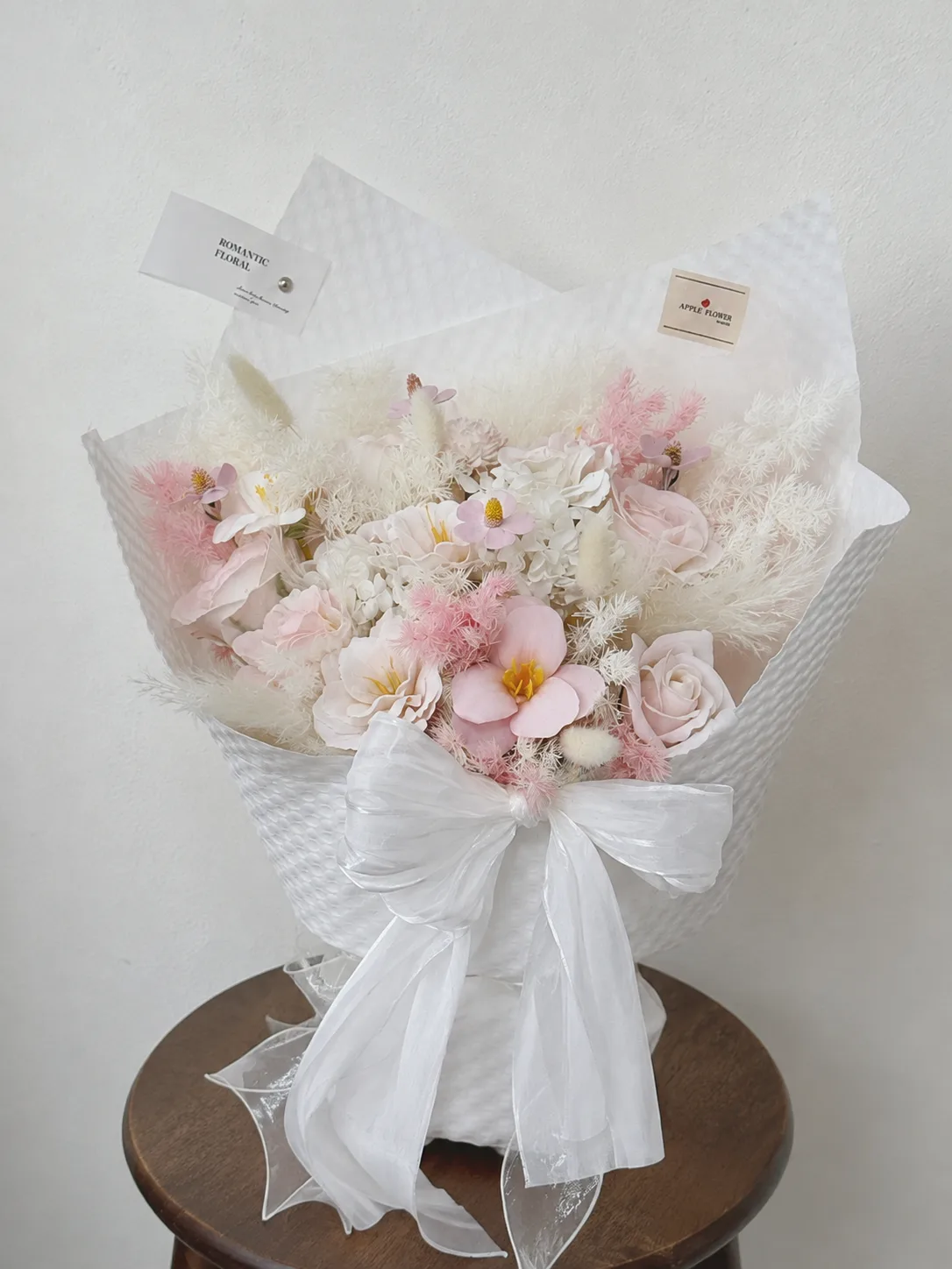 Mixed Rose & Hydrangea Preserved Flowers