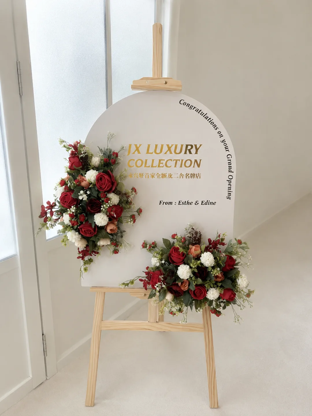 Grand Opening Flower Stand